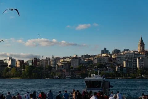 View from Bosphorus Stock Photos