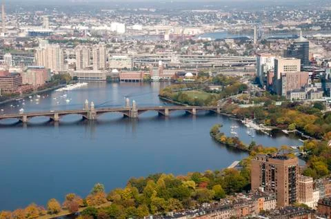 View of Boston Stock Photos