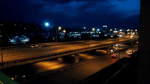 View from the bridge 3 Video stock 120149936