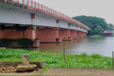 View of a bridge from below Stock Photos
