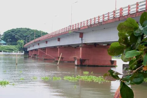 View of a bridge from below Stock Photos