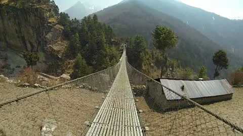 View from the bridge Stock Footage 24673758