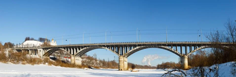 View of  bridge Stock Photos