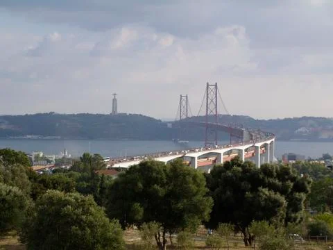 View of the bridge. 写真素材