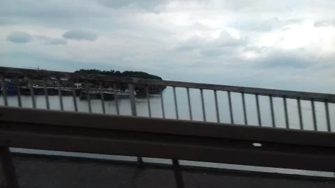 View from the bridge Stock Photos