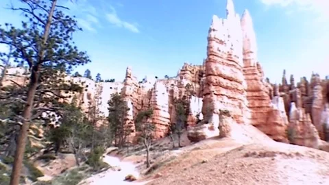 View in Bryce Canyon.   Video stock 81577049