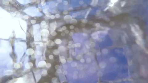 View of bubbles in a hot tub, in slow motion Stock Footage 87274216