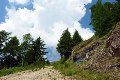  View from Bucegi Stock Photos