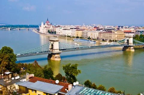 View of Budapest Stock Photos