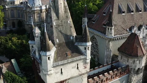 View of Budapest from the sky Stock-Footage 196875934