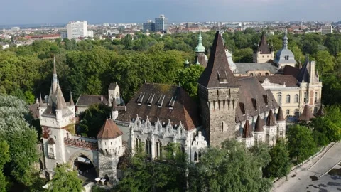 View of Budapest from the sky Stock-Footage 196875975