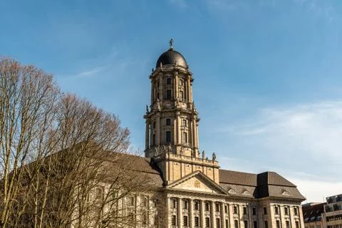 View to the building called Altes Stadthaus in Berlin Stock Photos