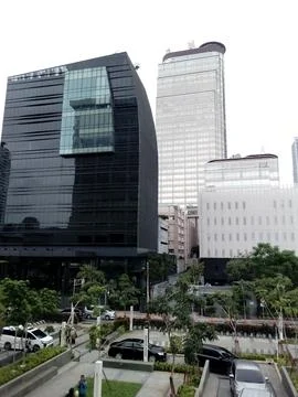 View Building in the city Stock Photos
