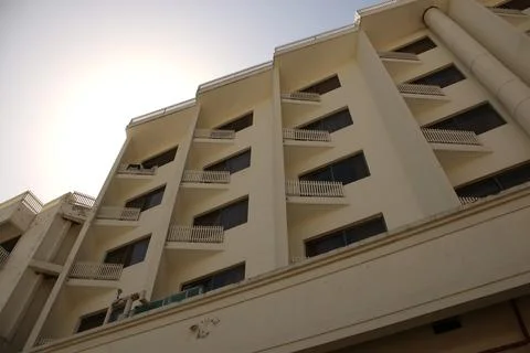 View of the building from ground up Foto stock