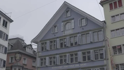 View of Building, Zurich Stock Footage 74167899