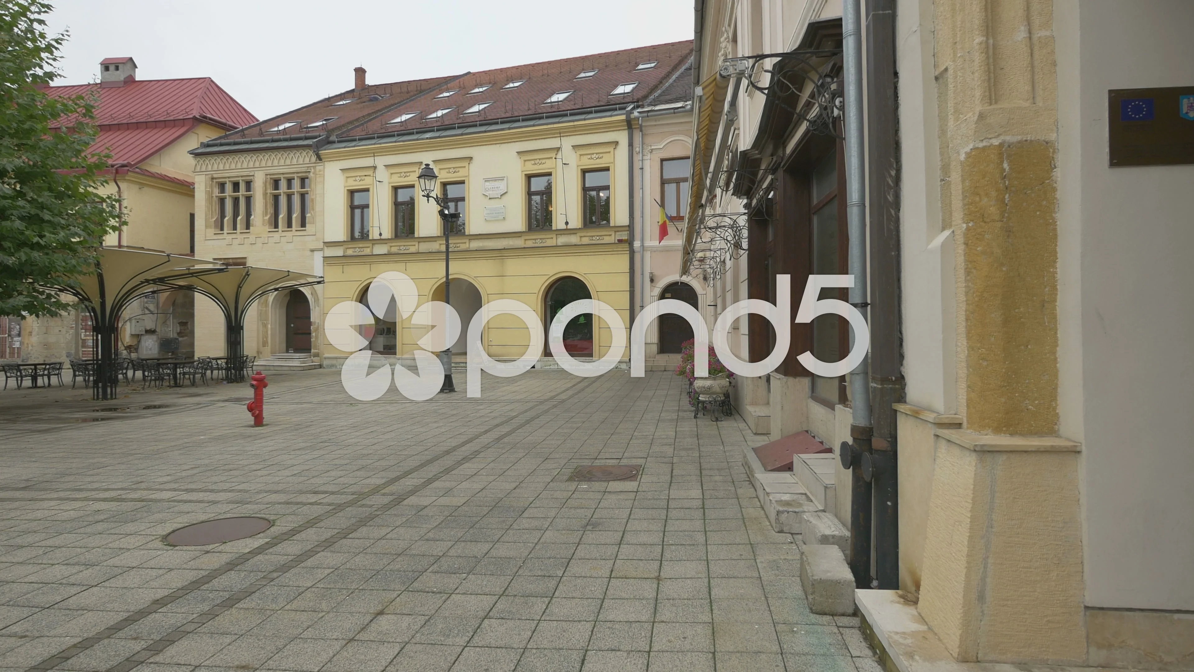 View Of Buildings In Millenium Square In Stock Video Pond5