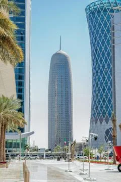 View of the Burj Tower Stock Photos