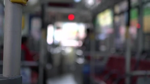 The view in the bus. Stock Footage 100669666
