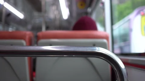 The view in the bus. Stock Footage 105055727