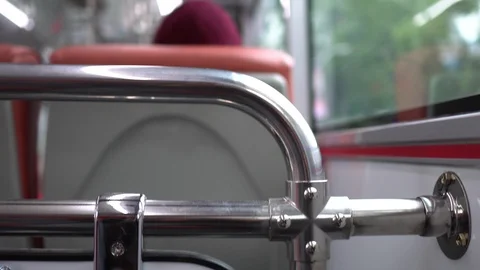 The view in the bus. Stock Footage 105055748