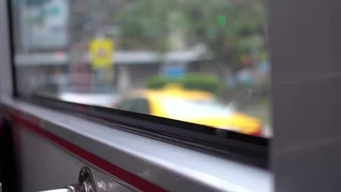 The view in the bus. Stock Footage 105056026