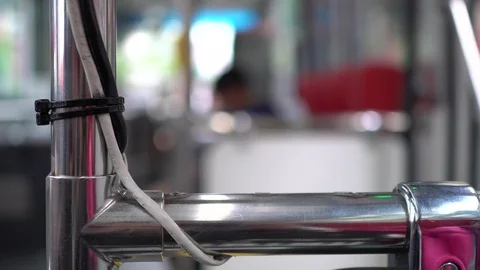 The view in the bus. Stock Footage 107430184