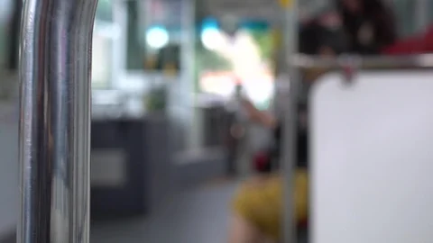 The view in the bus. Stock Footage 107433244