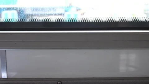 The view in the bus. Stock Footage 107433500