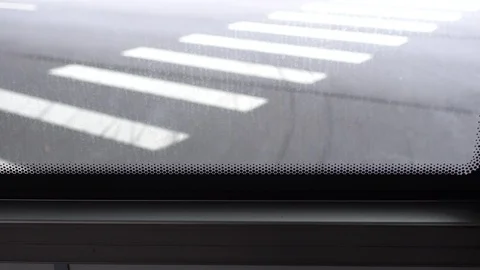 The view in the bus. Stock Footage 107433750