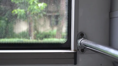 The view in the bus. Stock Footage 107433904