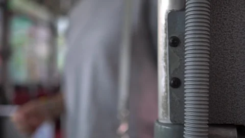 The view in the bus. Stock Footage 108981017