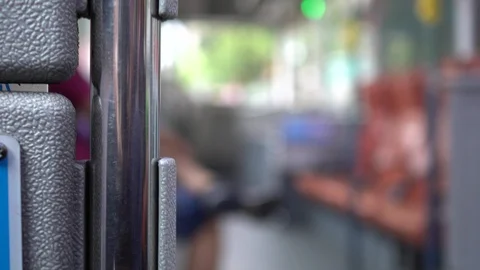 The view in the bus. Stock Footage 108989447