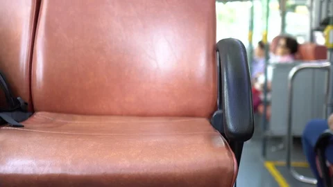 The view in the bus. Video stock 112247246