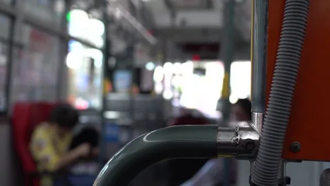 The view in the bus. Stock Footage 112249047
