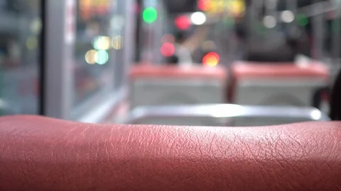 The view in the bus. Stock Footage 112299176