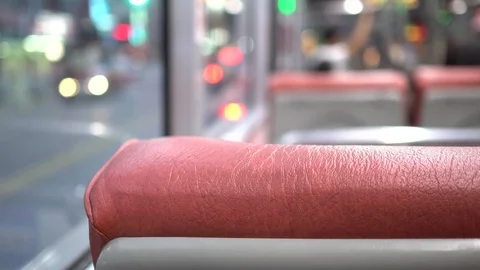 The view in the bus. Stock Footage 112299572