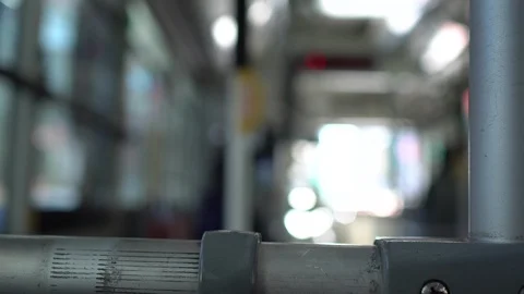 The view in the bus. Video stock 119874433