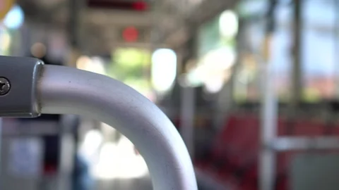The view in the bus. Stock Footage 119874459