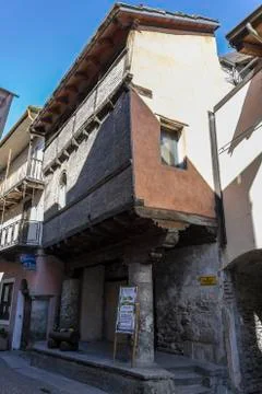 View of Bussoleno Stock Photos
