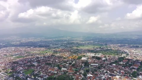 View of a busy city during the day Stock Footage 277450417