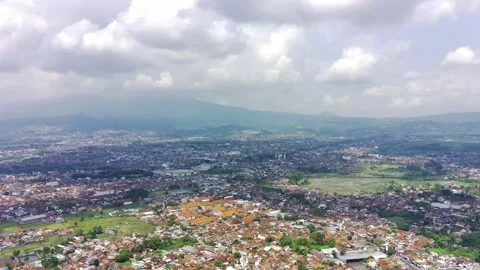 View of a busy city during the day Stock Footage 277450427