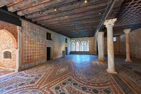 View of the Ca d'Oro palace Foto stock