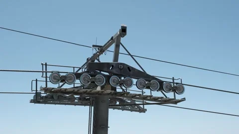 View of the cable car Stock Footage 266984708