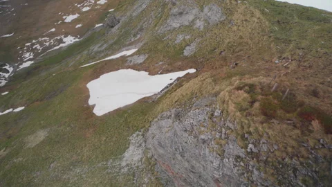 View from cable car, Mount Titlis, Engelberg, Switzerland Stock Footage 310759169