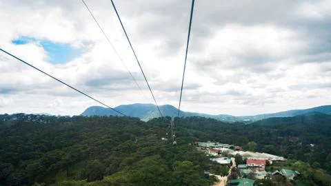 View from the Cable Car at Robin Hill, Stock Photos