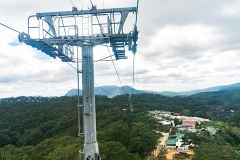 View from the Cable Car at Robin Hill, Stock Photos