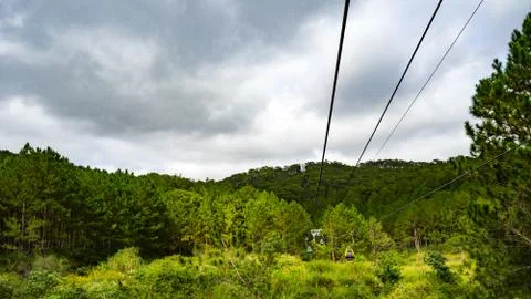 View from the Cable Car at Robin Hill, Stock Photos