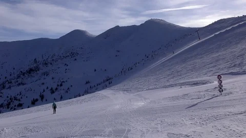 View from the Cable car Vratna - Chleb. 스톡 동영상 85054019