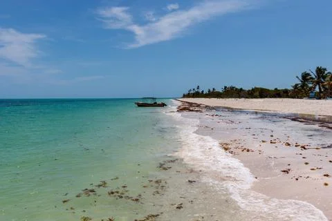 View of Cabo Catoche, in Holbox island, Mexico Stock-Fotos