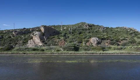 View of the Cachon River Stock Photos